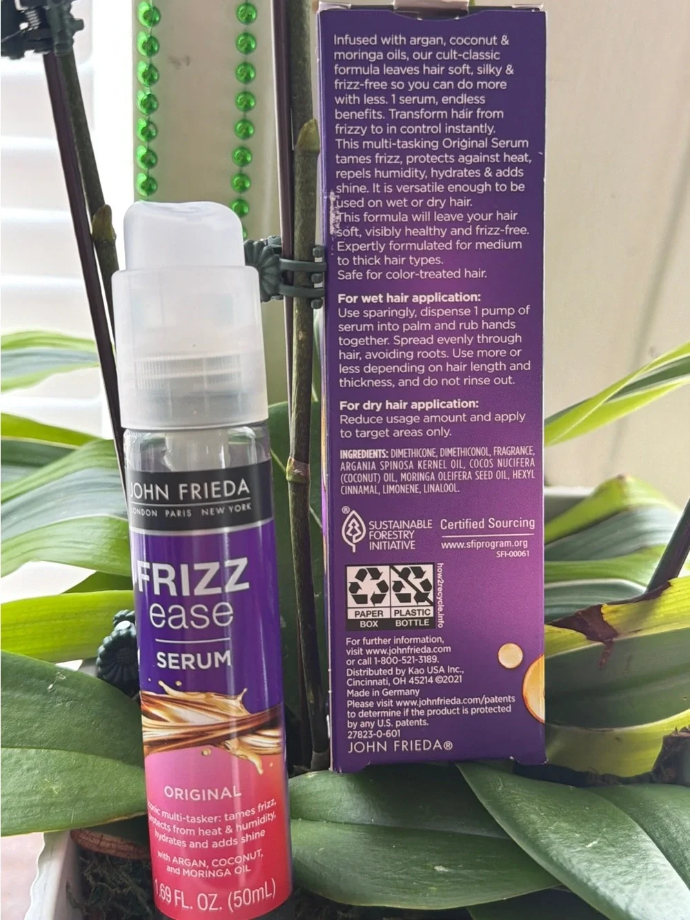 Frizz Ease Serum - Original (Purple/Red)